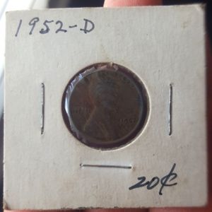 1952-D Wheat Penny